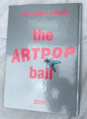 Rare Lady Gaga Art Pop Ball VIP Hardcover Tour Book Package w