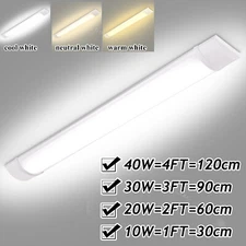 LED Ceiling Tube Light Bar Linear Batten Lamp Lighting Home Shop Fixtures bright