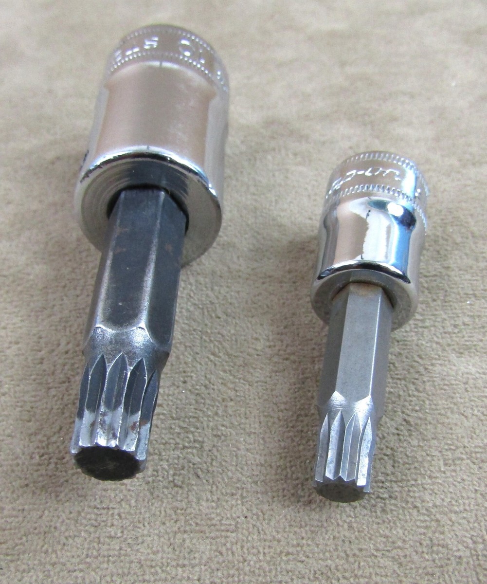 SNAP ON NO.FTSM8E & STSM10B METRIC TRIPLE SQUARE 8MM & 10MM SPLINE