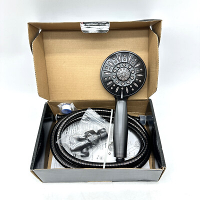 (OpenBox) AquaDance Premium 6 Setting Oil Rubbed Bronze Hand Shower w/ Box