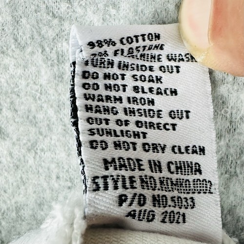Pantalones de mezclilla KSCY Kiss Chasey K1 súper ajustados blancos destruidos al tobillo talla 34 desgastados - Imagen 13 de 16
