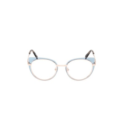 Emilio Pucci Blue Metal Glasses Women\'s (Frames) Emilio Pucci Turquoise Metal Glasses (Frames) – Visamoda main image 4