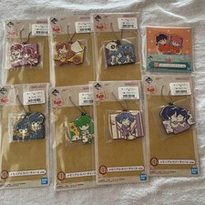 Ranma 1/2 Ichiban Kuji I Prize 7 types of rubber charms semi-complete