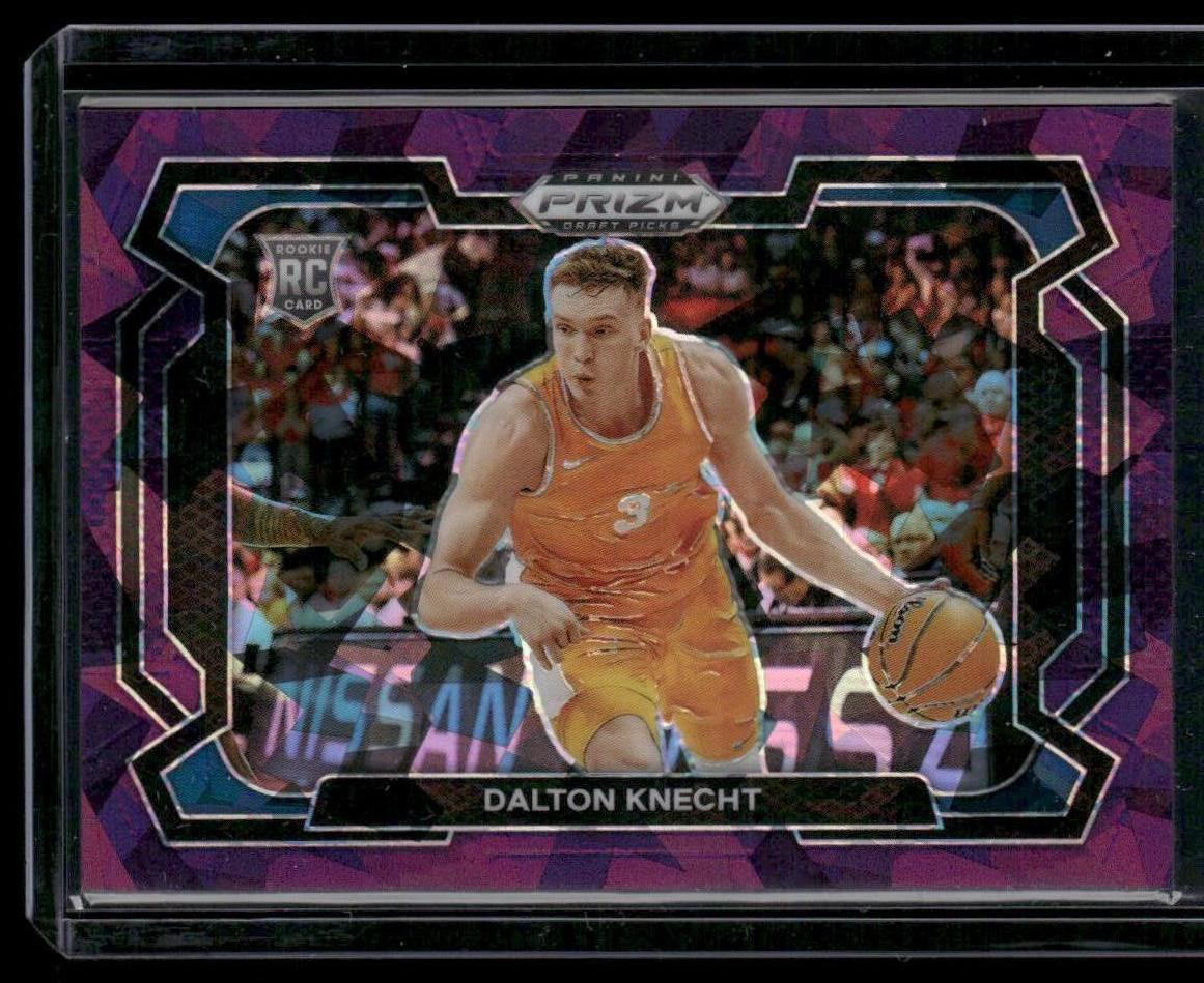 2024 Panini Prizm Draft Picks #50 Dalton Knecht Prizms Purple Ice #/149