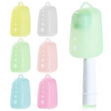 Silicone Toothbrush Covers 6 Pack for Electric Manual Travel Essentials