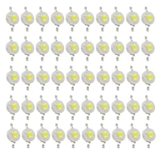 50pcs 1W High Power 220-240LM LED SMD Different Colors Chip Lamp Beads COB