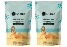 ENORA Hair Removal Brazilian Hard Wax Beans Painless And Stripless 100gm