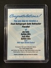2025 Topps Chrome Josh Allen/Jim Kelly Dual Autographs (RAW)