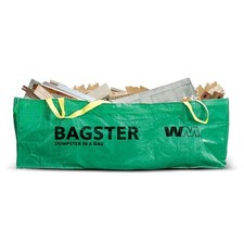 BAGSTER 3CUYD Dumpster in a Bag holds up to 3,300 1 Count Pack of 1 , Green