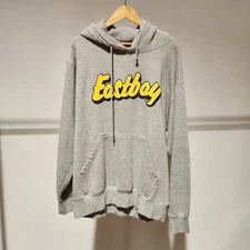 Vintage Eastbay  Basketball Sneaker Mail Order Catalog Hoodie Sweatshirt Sz.L 