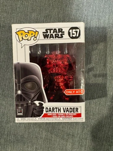 Funko Pop! Vinyl: Star Wars - Darth Vader (Red) (Chrome) - Target (Exclusive)...