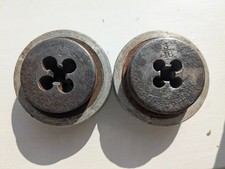 Machine die nuts 3/16" BSF & 1/4" whitworth stronghold British tap  die company