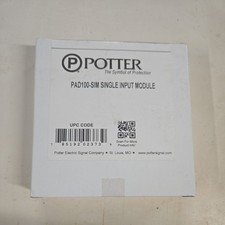 NIB Potter PAD100-SIM Fire Alarm Single Input Module FREE SHIPPING