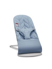 Baby Bouncer Bliss Blue 2-in-1 Adjustable 8-29 lbs Lightweight Portable BabyBj