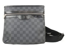 LOUIS VUITTON Thomas Damier Graphite Black Gray Shoulder Bag