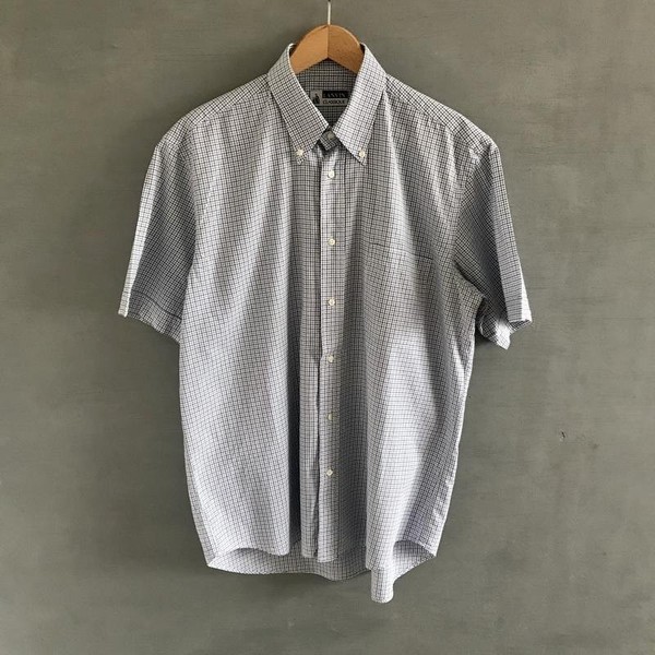 Men Lanvin T-Shirt White Cotton 44 / XXL / 52