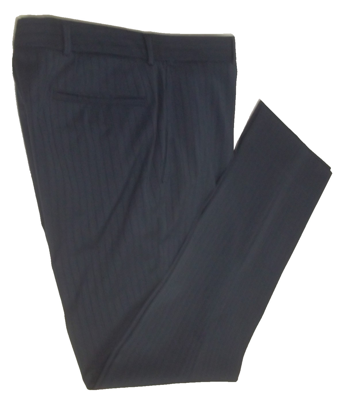 ( Hugo Boss pale black shadow striped 2buttons wool suit 44L~Pants W36" x 33"L ) thumbnail 11