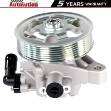 Power Steering Pump with Pulley For 08-12 Honda Accord EX LX 2.4L DOHC 21-5495