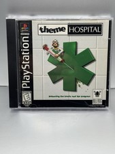 Theme Hospital (Sony PlayStation 1, 1998) - CIB Complete Tested Clean