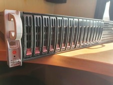 Supermicro 2U 16x2.5" Server 2x Xeon E5-2667 v2 128GB DDR3 ECC Dual PSU IPMI