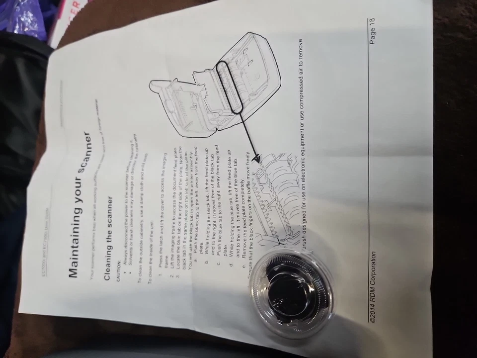 RDM EC7000i Series Check Reader Scanner - Image 2 of 4