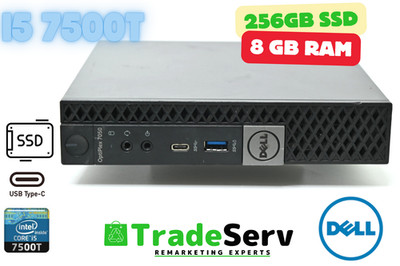 Dell Optiplex 7050 Micro - Intel i5-7500T - 8GB DDR4 - 256GB SSD  - Win11