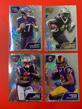 Lot of 4 Panini NFL Stickers Cooper Kupp, Sony Michel, Alvin Kamara 