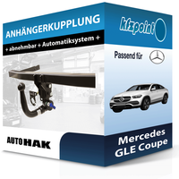 Auto HAK AnhäNgekupplung Abnehmbar Passend für Mercedes GLE Coupe 07.2019- Neu