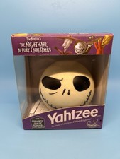 Yahtzee Nightmare Before Christmas Jack Skellington Dice Game Box Complete 