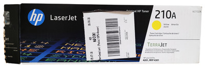 HP LaserJet 210A Yellow W2102A Toner Cartridge New Sealed With Open Box