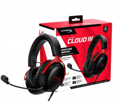 New (Unopened) - HyperX - Cloud III Wired Gaming Headset for PC, PS5, PS4, Xbox