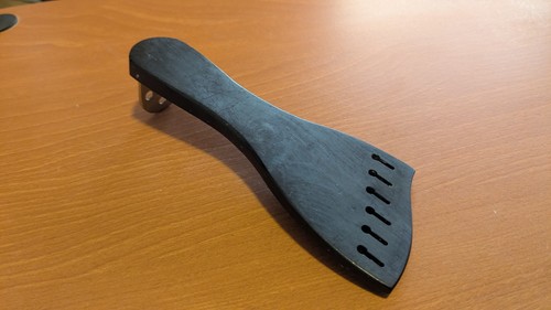 Ebony Tailpiece for Archtop Guitar, Right Handed