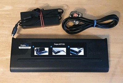 Targus Universal Laptop Desktop 3.0 Dual Monitor Dockingstation ACP71EU funktionstüchtig