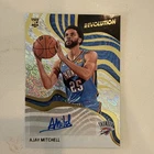 2024-25 Panini Revolution Ajay Mitchell Rookie Signatures Auto Autograph #RS-MAT
