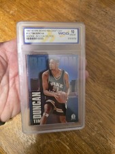 Tim Duncan 1997 Scoreboard NBA Draft Day Rookie Card (WCG 10). rookie card picture