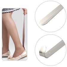 58CM Handled Metal Shoe Horn with Hanging Hole 70cm shoe horn Handheld shoe horn