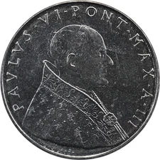 Vatican City - 50 Lire - 1965 - Unc - Hope