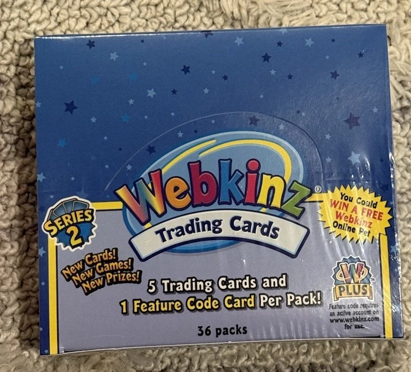 Webkinz Trading Card Game Series 2 and 3 Sealed Booster Box new TCG - Image 3 of 4