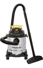 STANLEY Wet/Dry Vacuum & Blower, 6gal Stainless Steel Tank, 4.0 HP