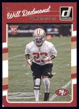 2016 Donruss - Rookies Will Redmond #347 (RC)