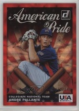 2019 Panini Donruss American Pride Red 12/149 Andre Pallante #AP13 1h6z