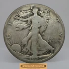 1920-D Walking Liberty Half Dollar, 90% Silver - #C59507NQ