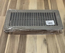 NEW Hart & Cooley 4"x 10” Floor Register, Brown/ Golden Sand  Style 421 Air Vent