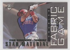 1997 Donruss Limited Fabric of the Game 410/750 Ivan Rodriguez #3 HOF 0w7