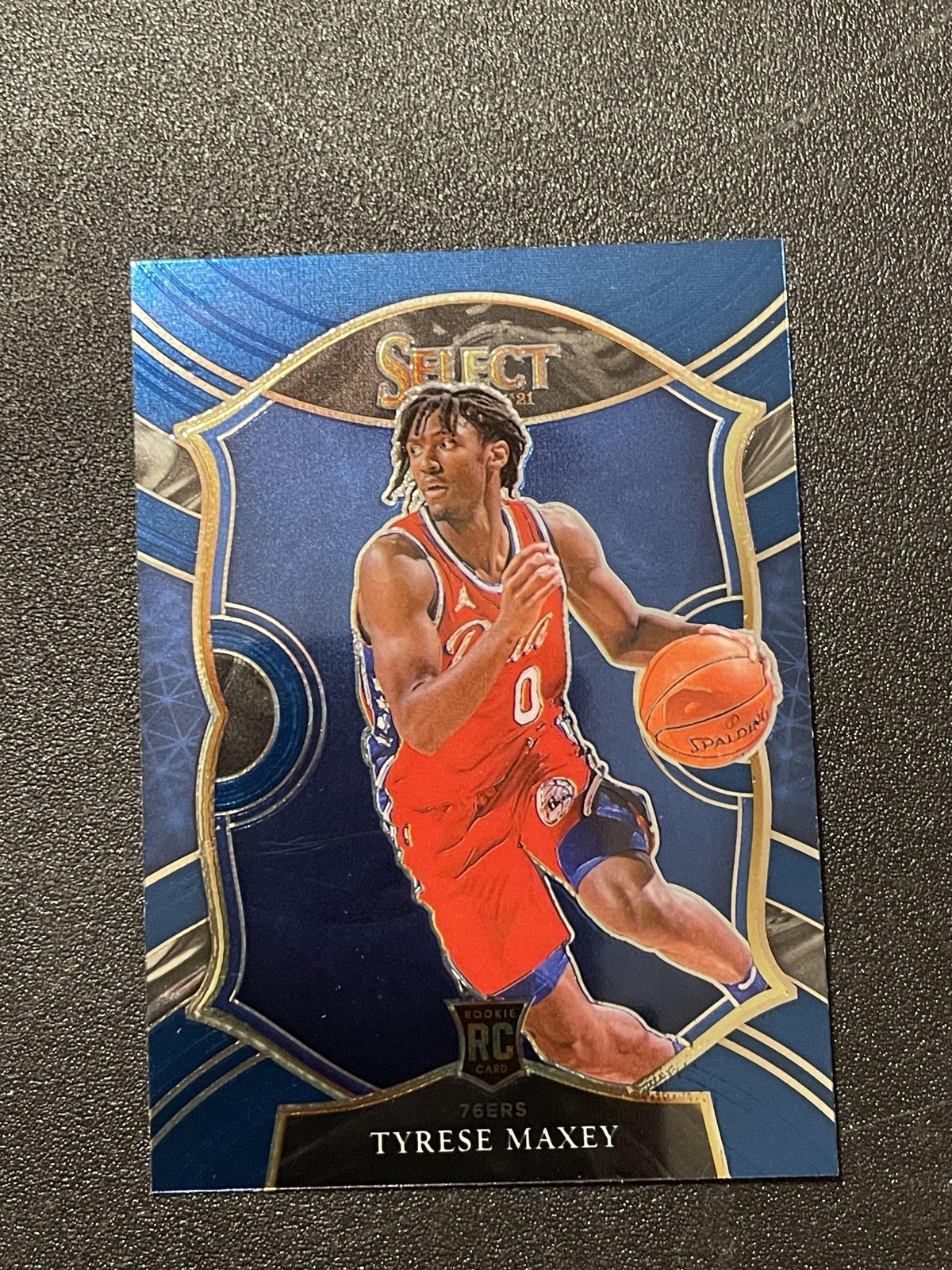 2020-21 Panini Select #81 Tyrese Maxey