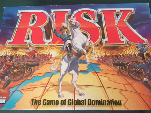 Risk Board Game Vintage 1999 Hasbro Parker Brothers