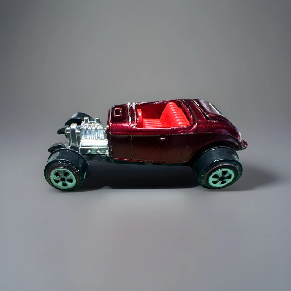 Topper Johnny Lightning original vintage/rojo 32 Ford Redlines sin parabrisas Foto 2 de 4