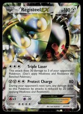 Registeel EX 81/124 Dragons Exalted Holo Rare Pokemon Card HP on eBay
