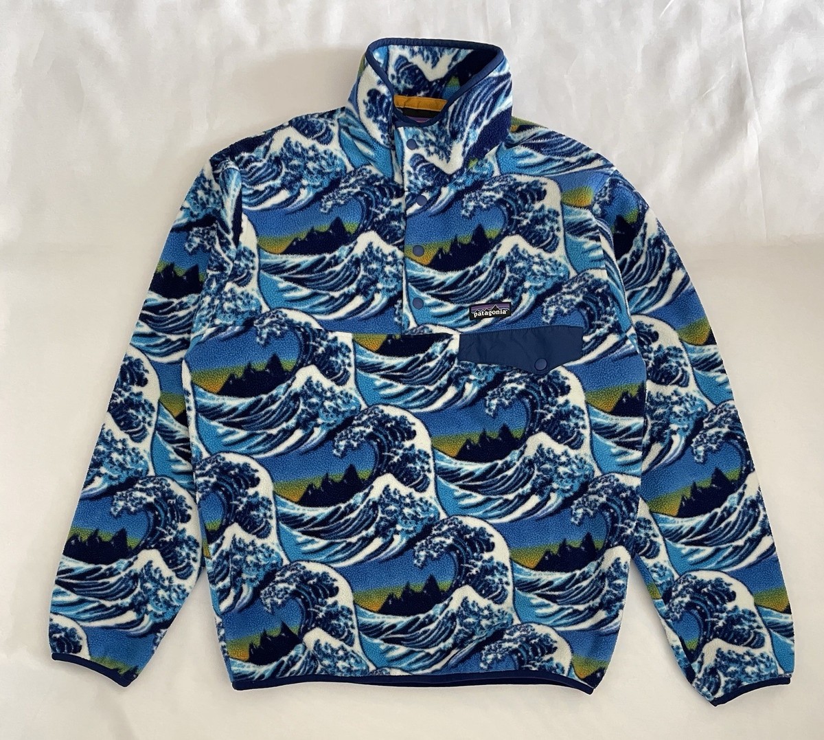 Patagonia Synchilla Snap-T Men's S / Women's M Fitzroy Wave