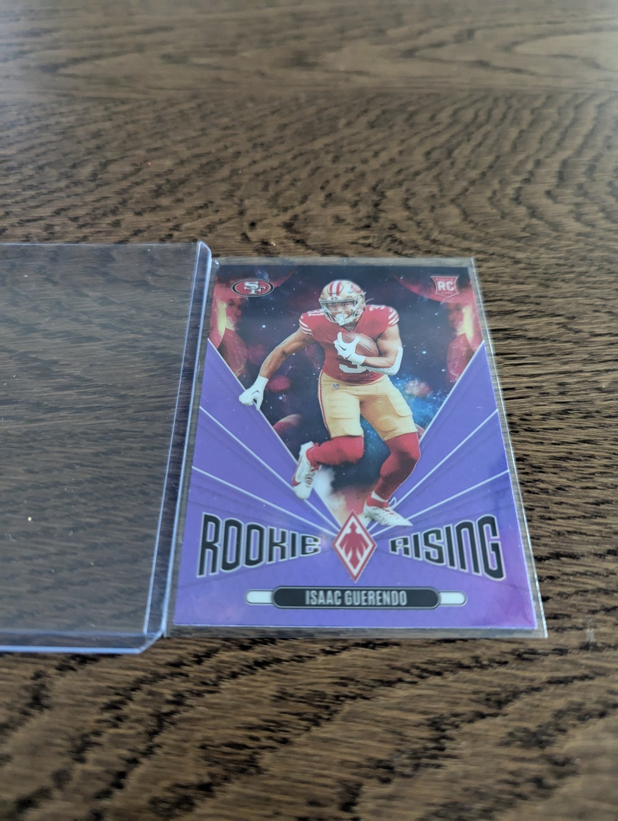 2024 Panini Phoenix - Rookie Rising Isaac Guerendo #RR-IGO Purple (RC)